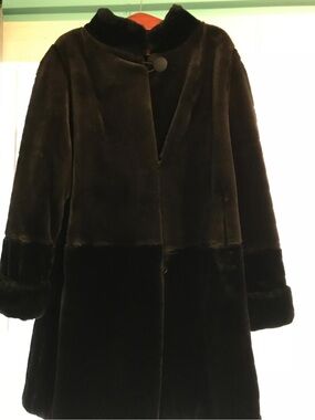 Classic Black Faux Fur Coat